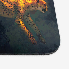 Soaring Cheetah Mousepad - Fleeting Ember - Corner 