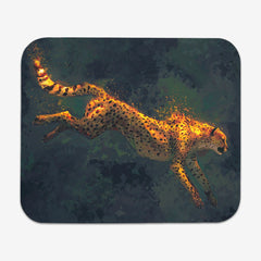 Soaring Cheetah Mousepad - Fleeting Ember - Mockup