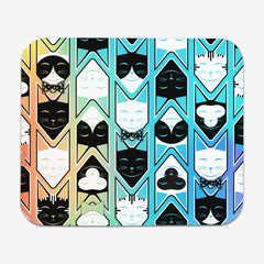 Cats N' Bow Ties Mousepad