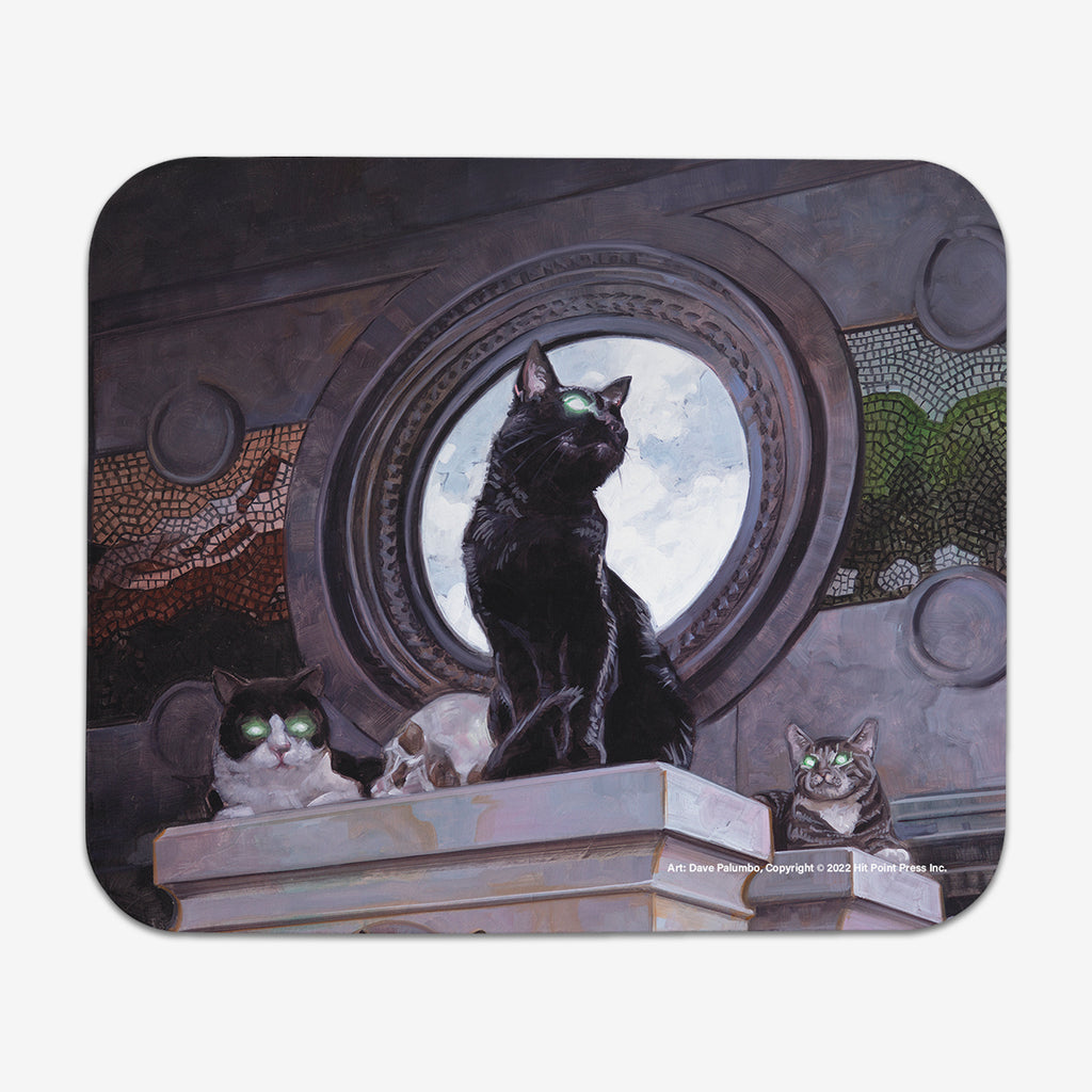 Temple Cats Mousepad