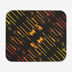 Blacksmith's Armory Mousepad - Inked Gaming - HD - Mockup - Yellow