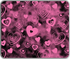 Cloudy Valentine Mousepad - Inked Gaming - HD - Mockup - Pink