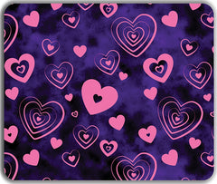Cloudy Valentine Mousepad - Inked Gaming - HD - Mockup - Purple