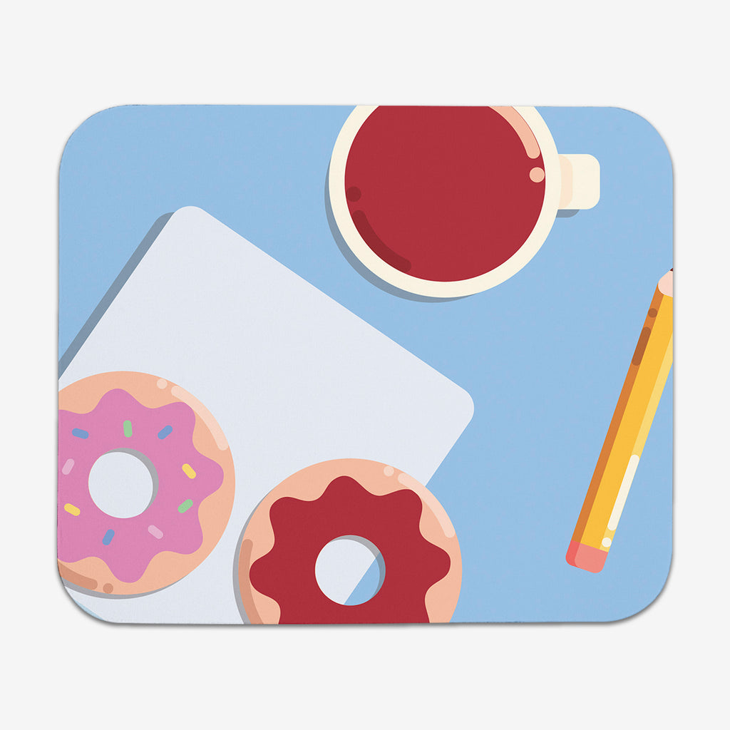 Coffee and Donuts Mousepad