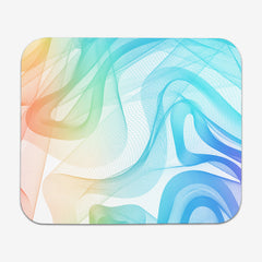 Crinkle Cut Tulle Mousepad - Inked Gaming - HD - Mockup - Rainbow