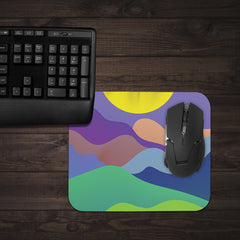Curves of the Mountain Mousepad