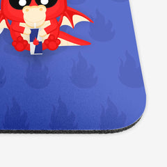 Drago Caffeine Freak Mousepad - Inked Gaming - KB - Corner