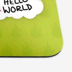 Drago Hello World Mousepad - Inked Gaming - KB - Corner