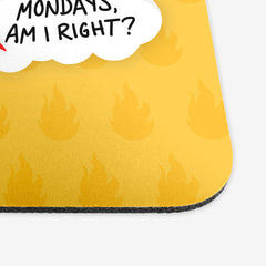 Drago Mondays Mousepad - Inked Gaming - KB - Corner