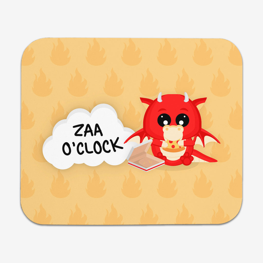 Drago Zaa Oclock Mousepad - Inked Gaming - KB - Mockup