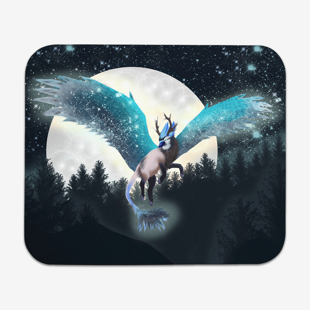 Enchanted Griffin Mousepad - Inked Gaming - EG - Mockup