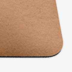 Faux Felt Pattern Mousepad