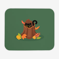 Feline Fall Time Mousepad