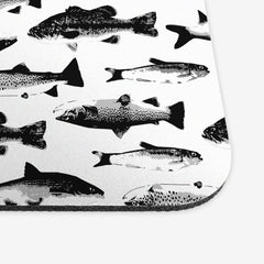 Fish Stamps Mousepad