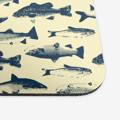 Fish Stamps Mousepad