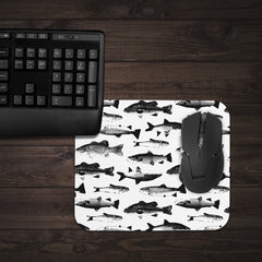 Fish Stamps Mousepad