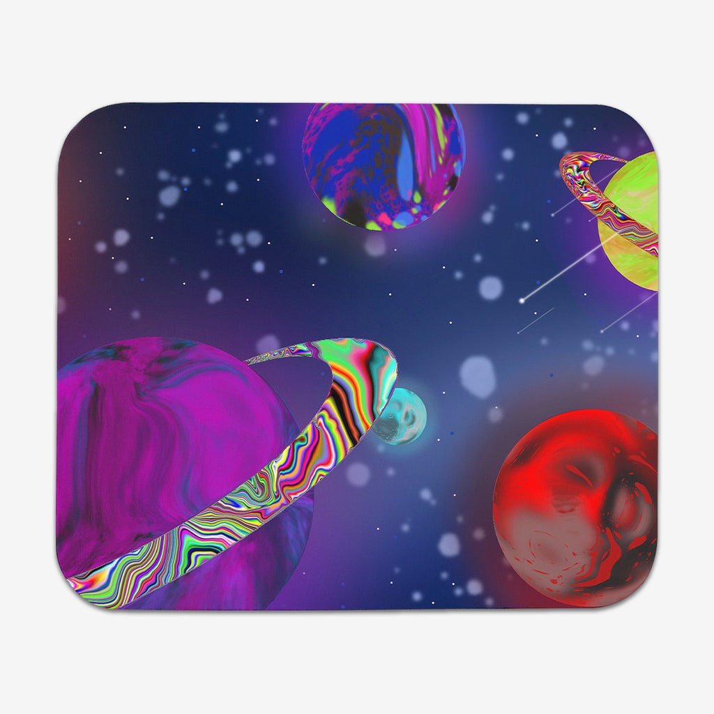 Floating In Space Mousepad - Inked Gaming - HD - Mockup