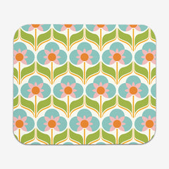 Flower Power Mousepad - Inked Gaming - HD - Mockup - Green