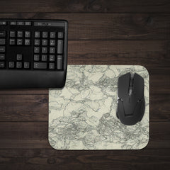 Mountains And AI Rivers Mousepad - Inked Gaming - AI - Lifestyle 
