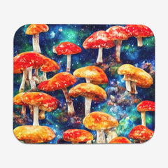 Mushroom Space Garden Mousepad - Inked Gaming - AI - Mockup