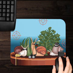 Pixel Espionage Snails Mousepad - Inked Gaming - Lifestyle