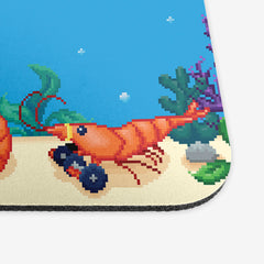 Pixel Jumbo Shrimp Training Mousepad - Inked Gaming - LL - Corner