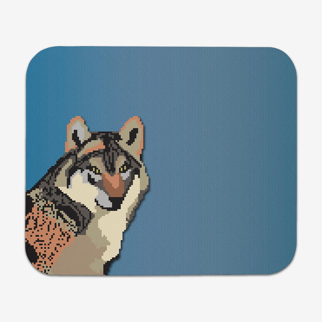 Pixel Wolf Mousepad