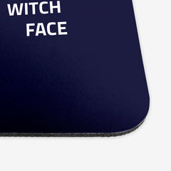 Resting Witch Face Mousepad