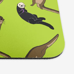 Salted Caramel Otters Mousepad
