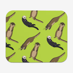 Salted Caramel Otters Mousepad