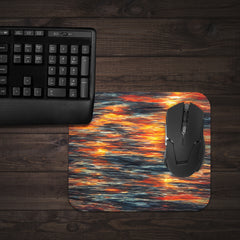 Sunset On The AI Ocean Mousepad - Inked Gaming - AI - Lifestyle