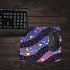 Wavy Triangles Mousepad - Inked Gaming - HD - Lifestyle