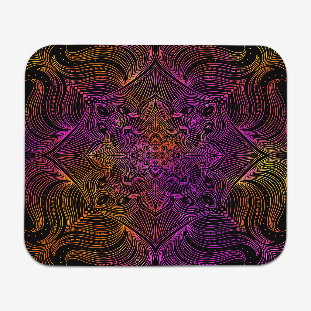 Sunset Mandala Mousepad