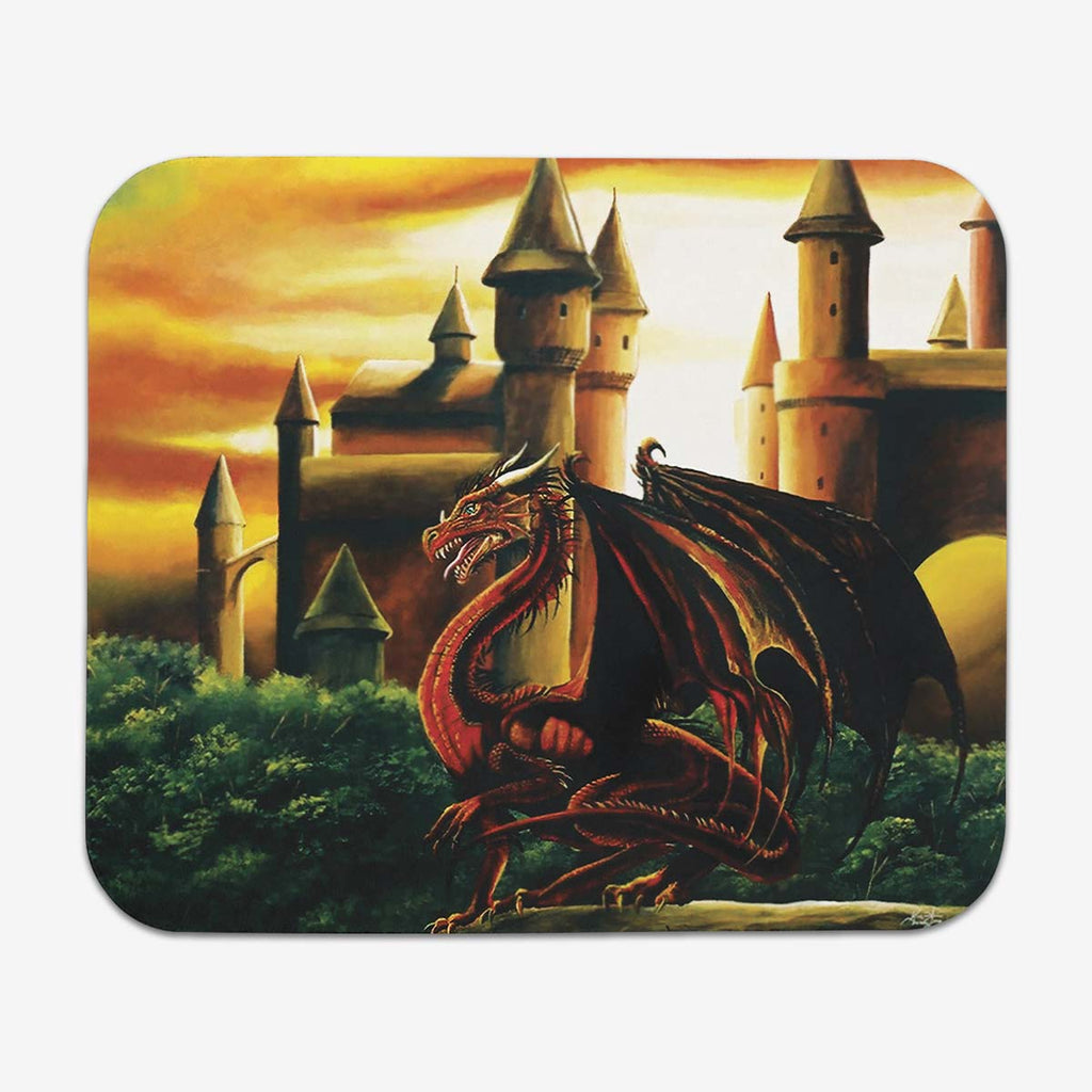 Castle Guard Mousepad - Kari-Ann Anderson - Mockup