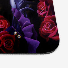 Sugar Skull Rose Garden Mousepad - Kari-Ann Anderson - Corner