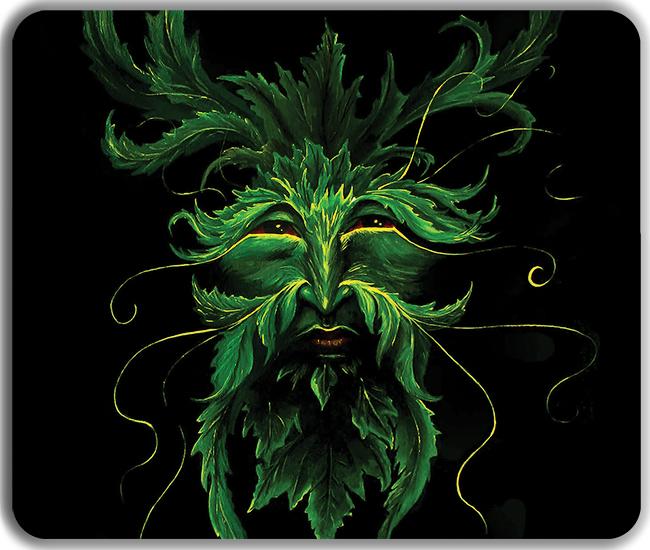 Greenman Mousepad - Kari-Ann Anderson - Mockup