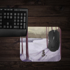 Winter Field Mousepad - Katelyn Barbee - Lifestyle