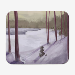 Winter Field Mousepad - Katelyn Barbee - Mockup