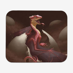 Dragon Hatchling Mousepad - Katie Jelich - Mockup