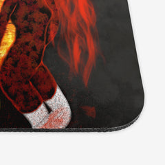 Alien Fairy Of Hellfire Mousepad - Katiria Cortes - Corner 