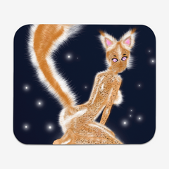 I Will Follow You Mousepad - Katiria Cortes - Mockup