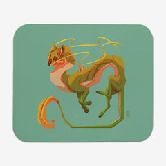 Dhole Dragon Mousepad - Malcress - Mockup