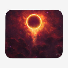 Cosmic Blood Eclipse Mousepad - Martin Kaye - Mockup