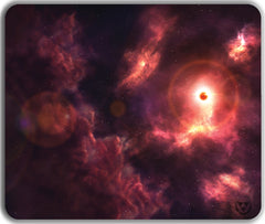 Rubellite Star Mousepad - Martin Kaye - Mockup