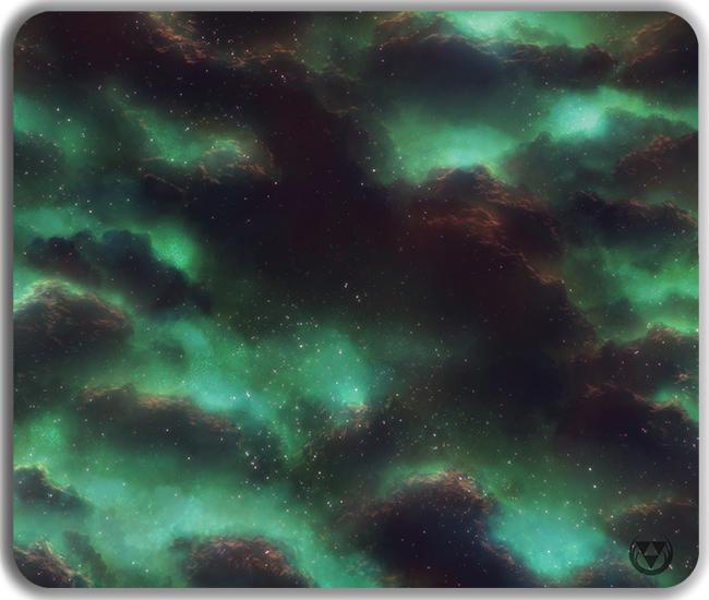 Toxic Cosmos Mousepad - Martin Kaye - Mockup