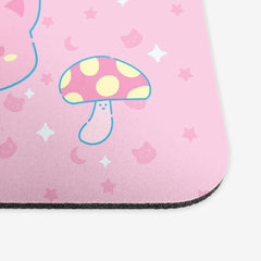Magical Pink Rose Mousepad - Maud1e - Corner 