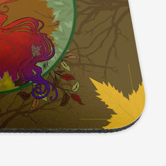 Goddess Of Autumn Mousepad - Mercedes Auman - Corner 