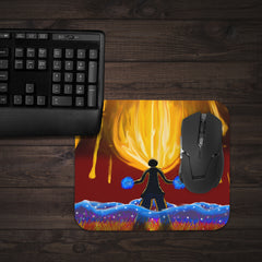 Alone Against the Onslaught Mousepad