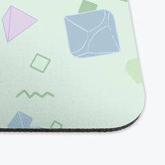 Retro Inspired Tabletop Gaming Dice Set Mousepad