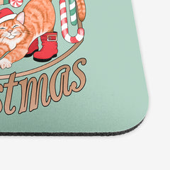 Meowy Christmas Mousepad
